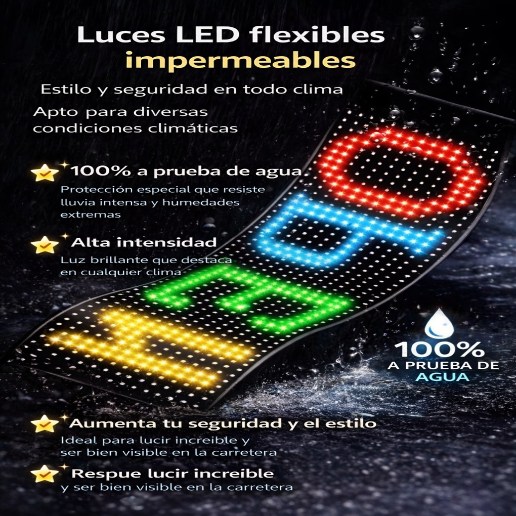Pantalla LED Programable para Auto