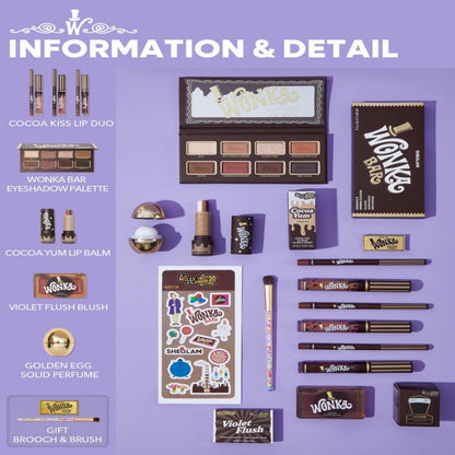 Set Maquillaje Willy Wonka