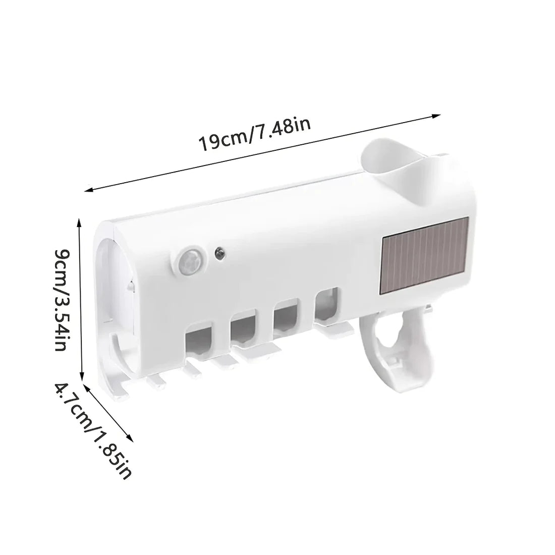 Soporte Esterilizador UV para Cepillos de Dientes