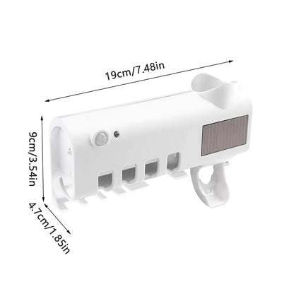 Soporte Esterilizador UV para Cepillos de Dientes