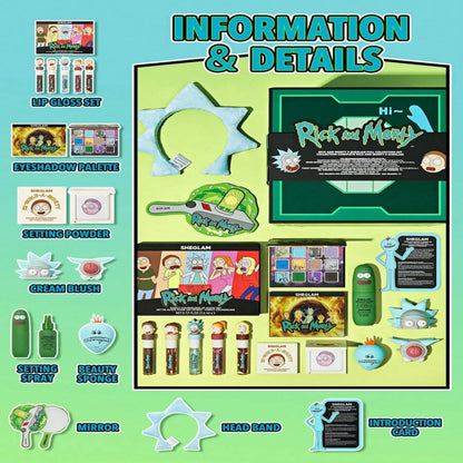 Set Maquillaje Rick And Morty