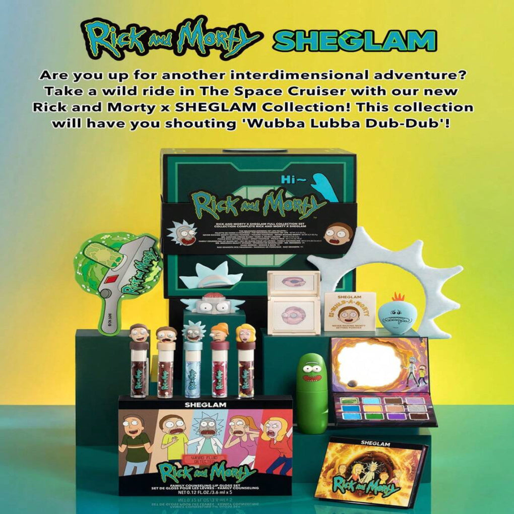 Set Maquillaje Rick And Morty