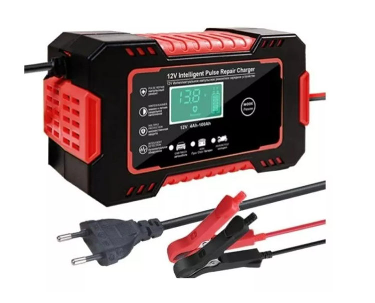 Cargador Reparador Inteligente para Baterías de Auto