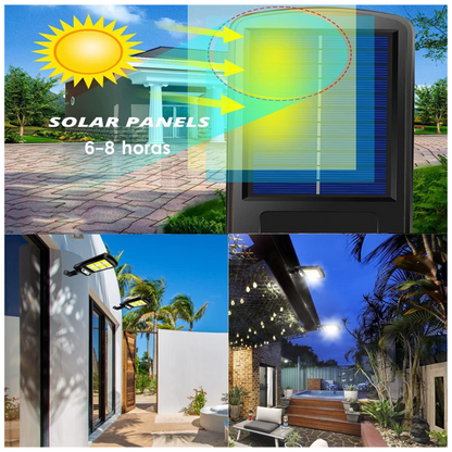 Foco Solar de Poste 28 cm 4W
