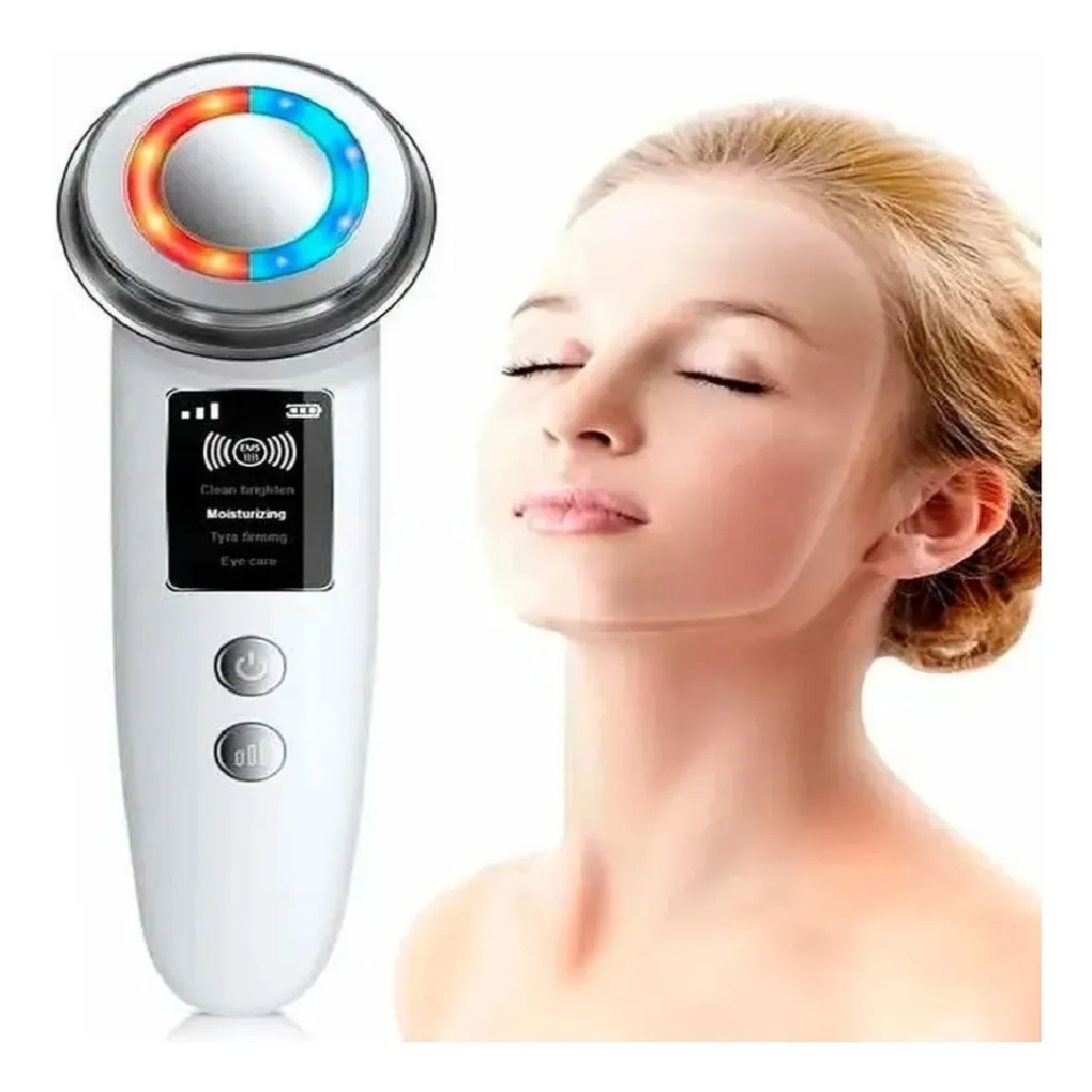 Masajeador Facial Ultrasónico 4 en 1