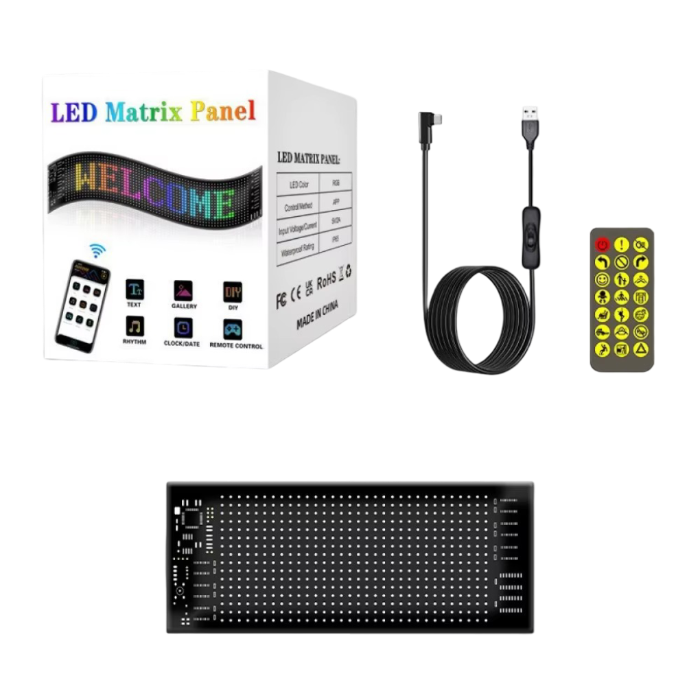 Pantalla LED Programable para Auto