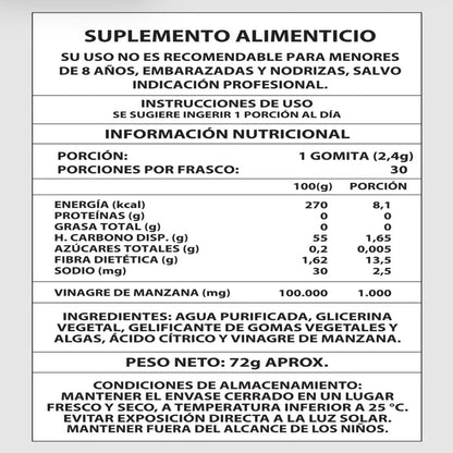 Gomitas Vinagre De Manzana
