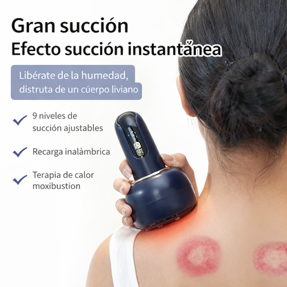 Masajeador con Succión y Calor