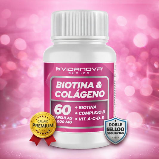 Biotina + Colágeno 1000MG