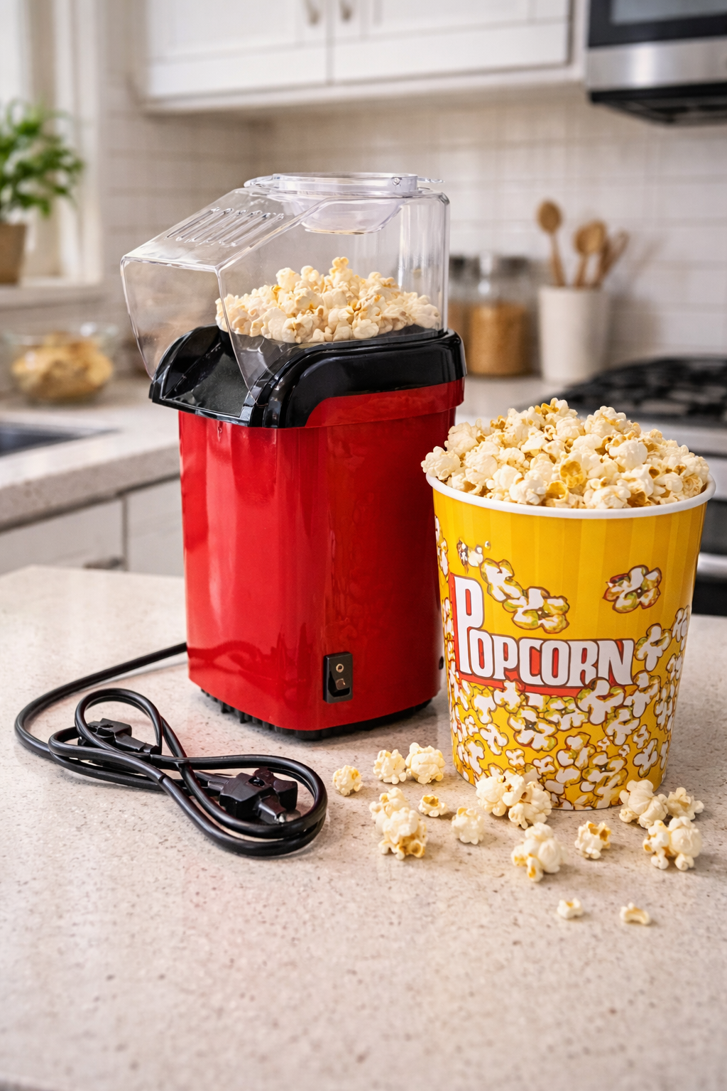 Máquina de Palomitas de Maíz Ultra Rápida