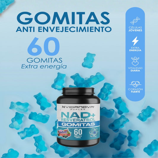 Gomitas NAD+RESVERATROL
