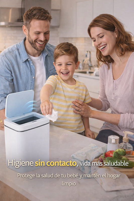 Bote de Basura Inteligente con Sensor