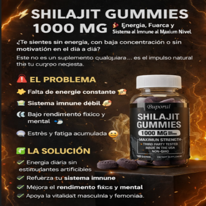 Shilajit Gomitas 1000 MG
