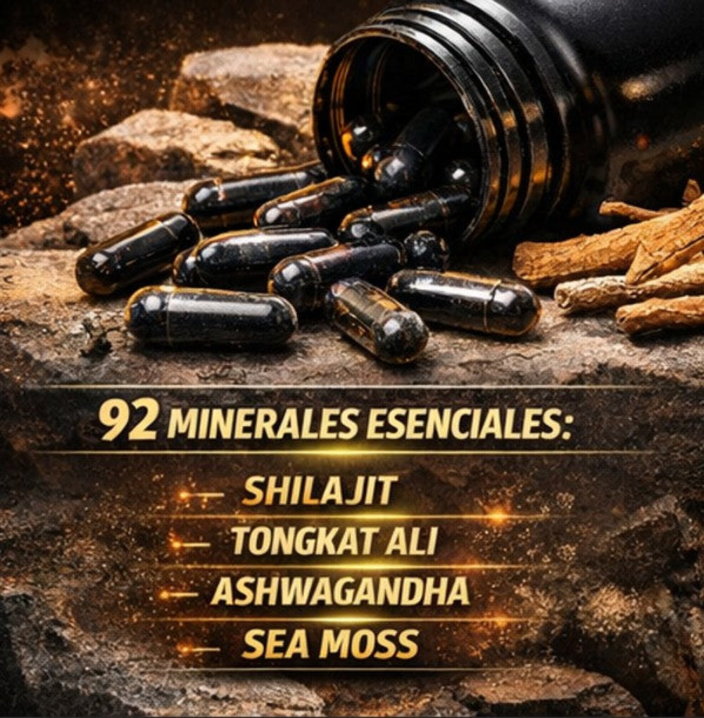 Shilajit  Betteral 92 MINERALES