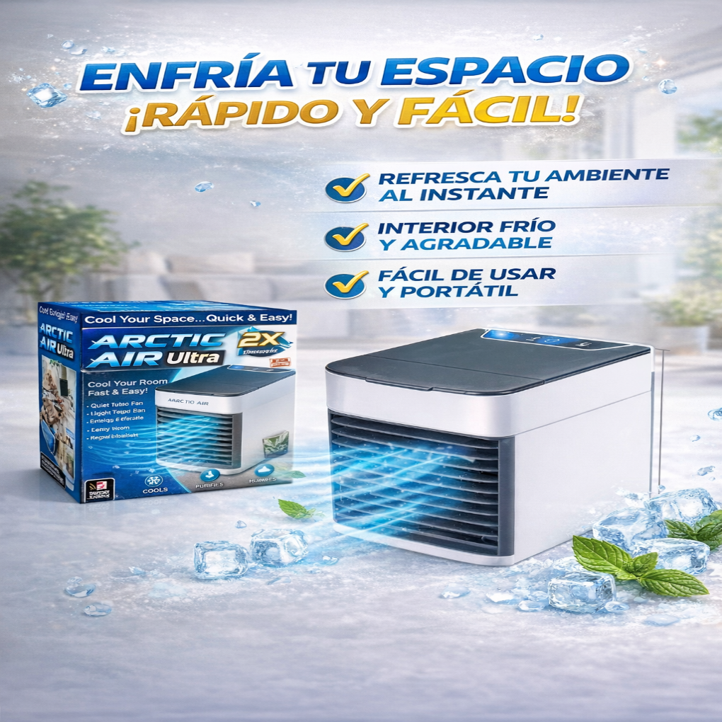 Mini Ventilador Aire Portatil